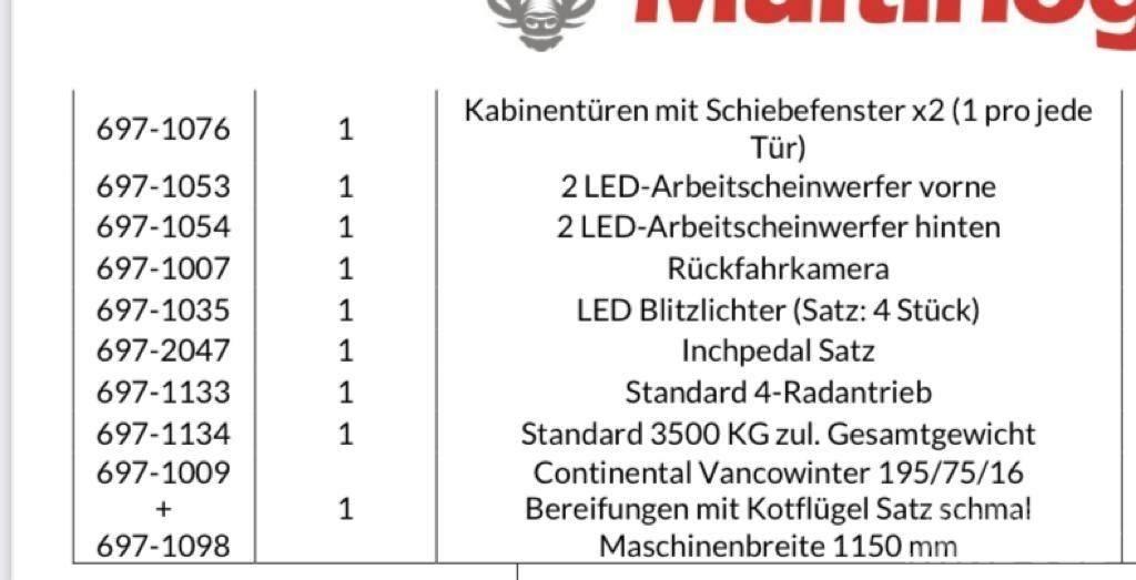 Multihog CX55 Vozila za prevoz opreme za rad