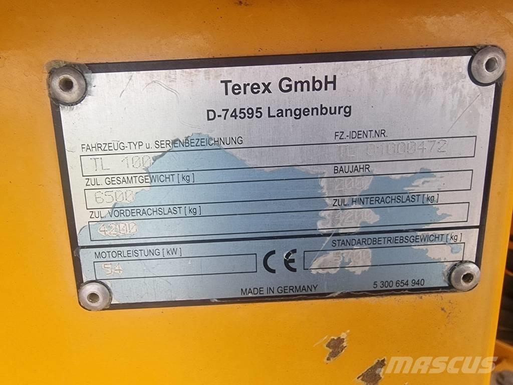 Terex TL 100 Utovarivači na točkove