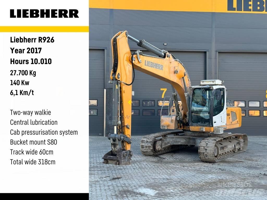 Liebherr R 926 LC Bageri guseničari