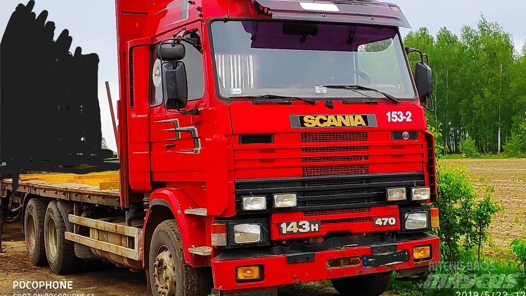 Scania 143 H 470 Kamioni za drva Šticari