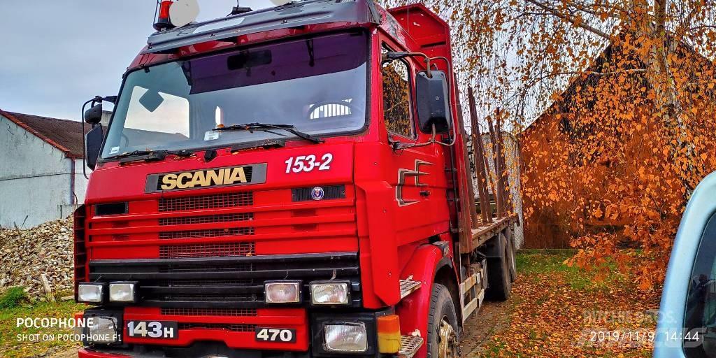 Scania 143 H 470 Kamioni za drva Šticari