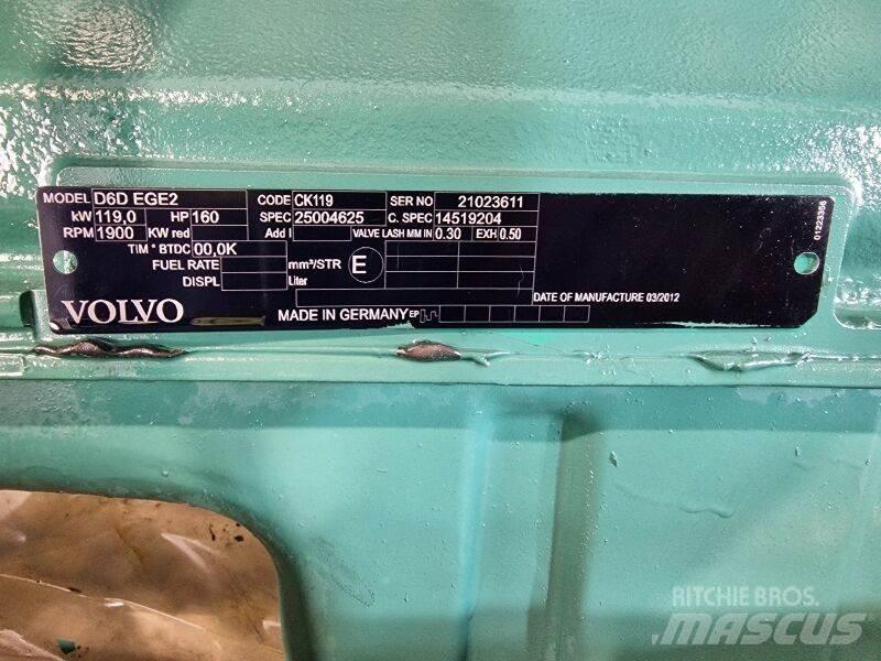 Volvo D6D EGE2 Kargo motori