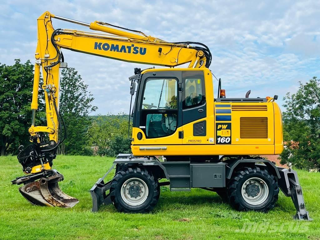 Komatsu PW 160 - 10 Bageri točkaši