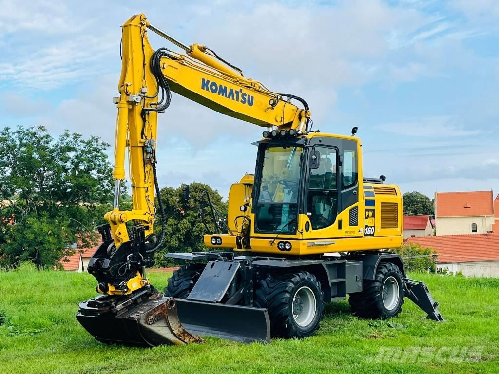 Komatsu PW 160 - 10 Bageri točkaši