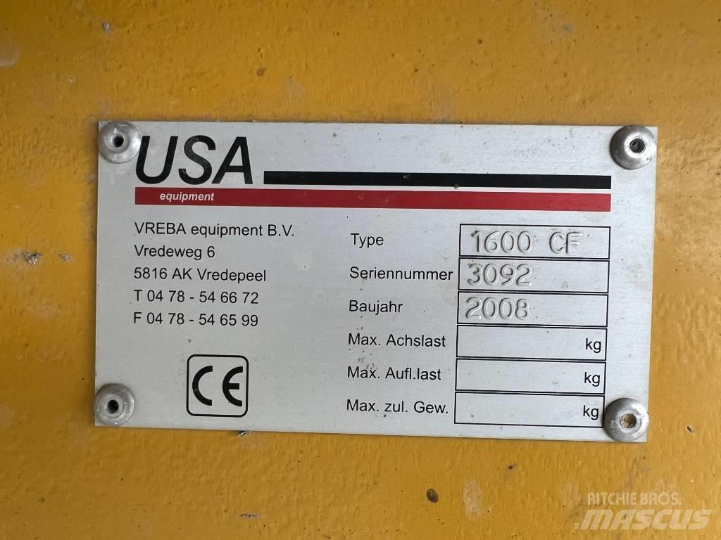 Peecon 1600 CF Samoutovarna prikolica