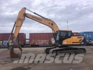 Hyundai HX 220 L Bageri guseničari