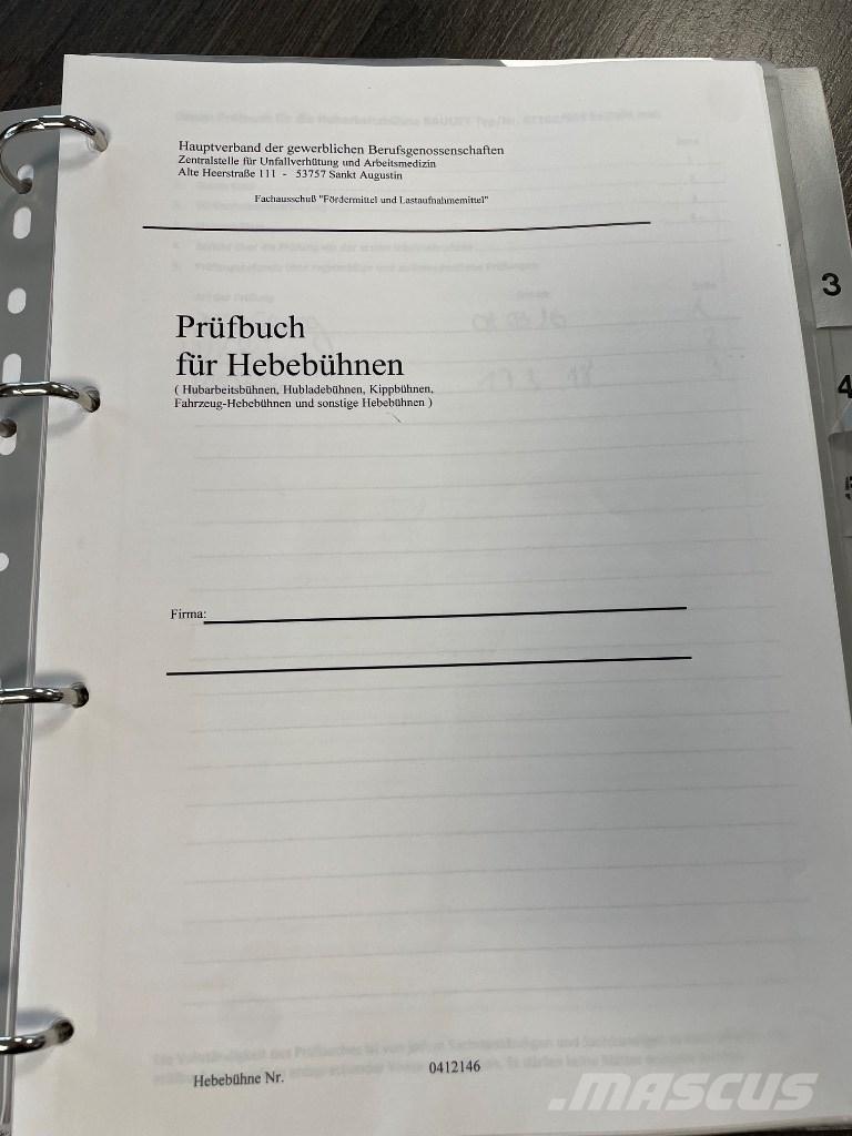 Bluelift SA 16 Zglobne podizne platforme