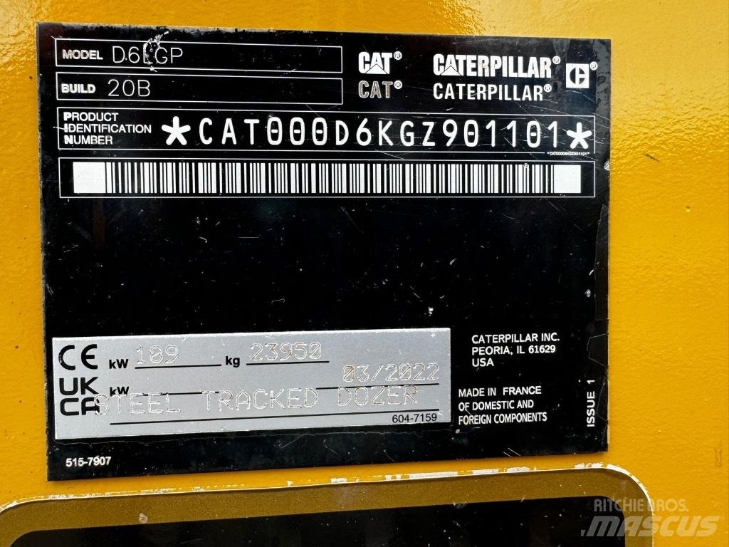 CAT D 6 LGP Buldožeri guseničari