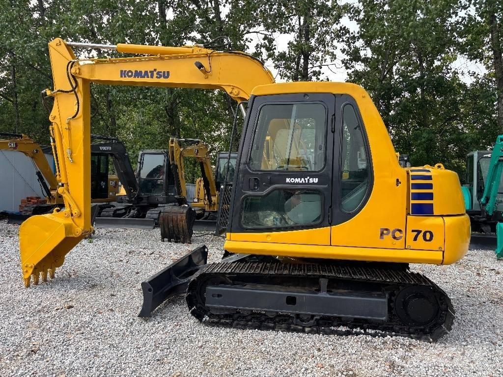 Komatsu PC 70 Mini bageri < 7t