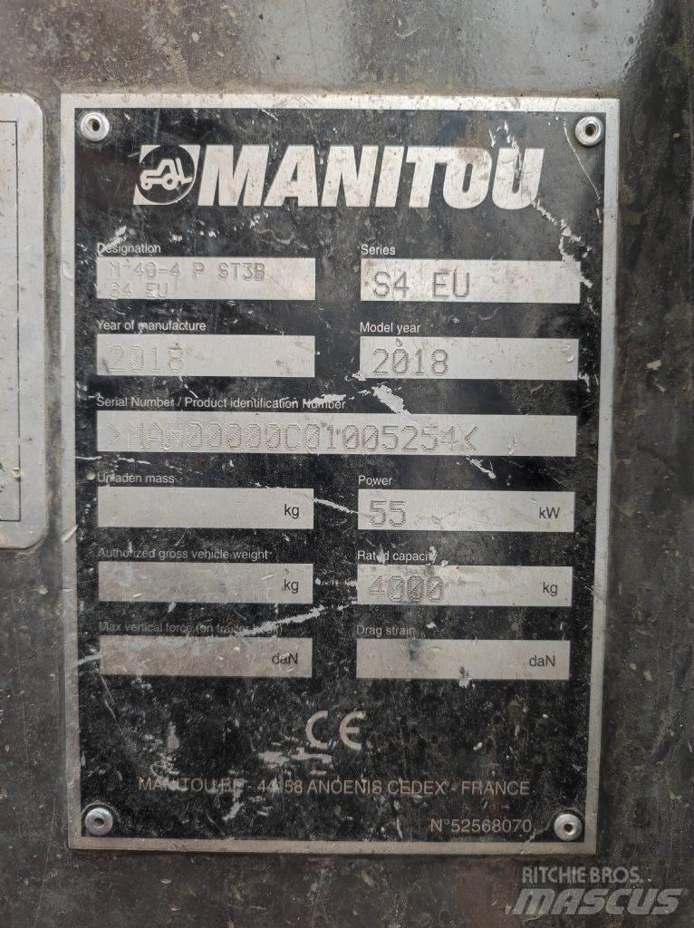 Manitou M 40.4 Vanterenski viljuškar