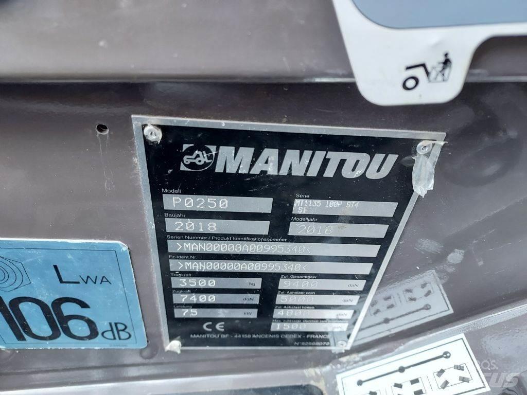 Manitou MT 1135 Teleskopski viljuškari