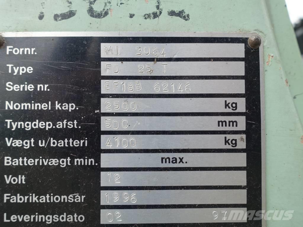 Mitsubishi FD 25 T Dizelski viljuškari