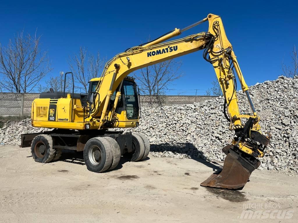 Komatsu PW 140-7 Bageri točkaši