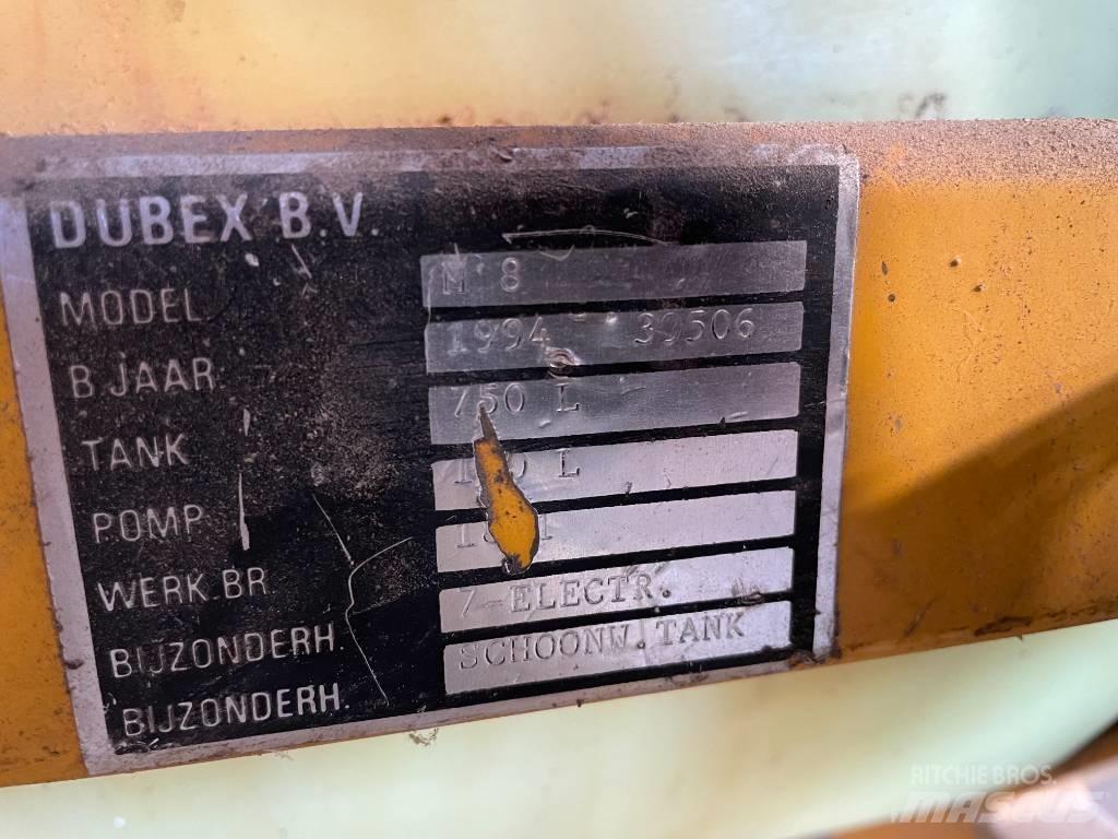 Dubex Tank in frame Montirane prskalice
