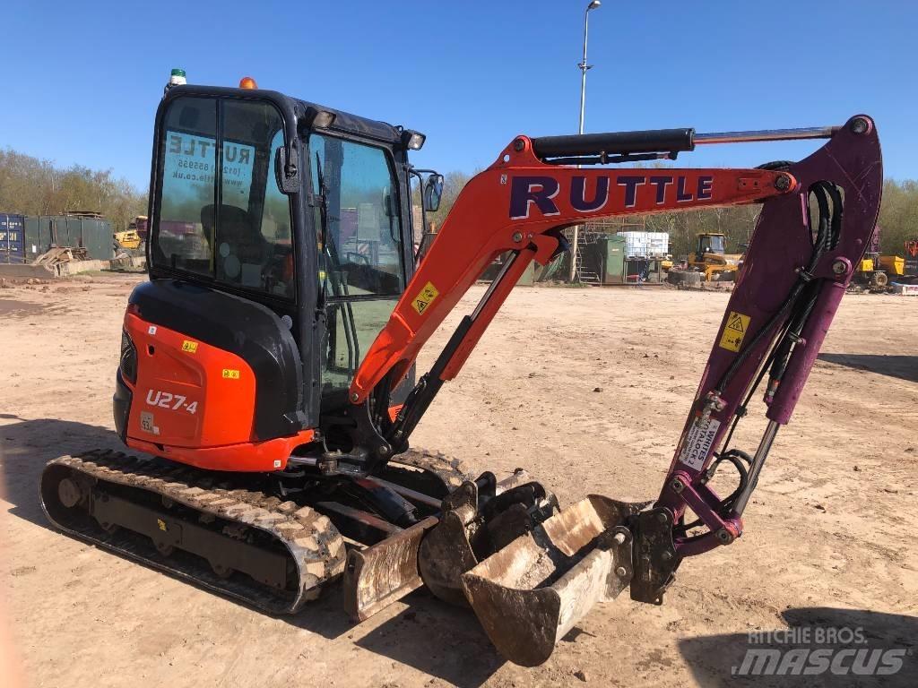 Kubota U 27-4 Mini bageri < 7t