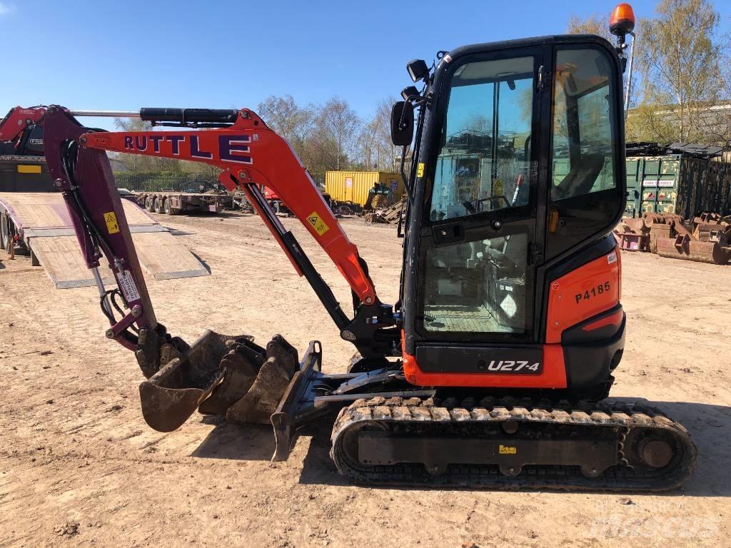 Kubota U 27-4 Mini bageri < 7t