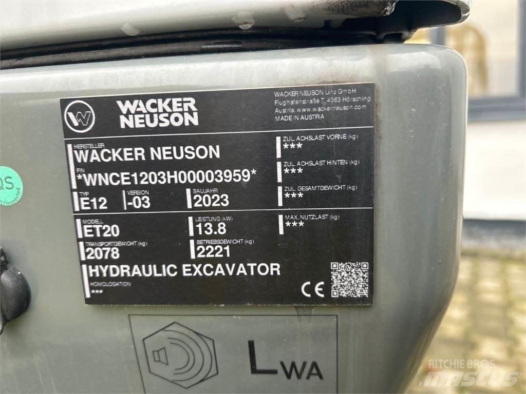 Wacker Neuson ET20 Bageri guseničari
