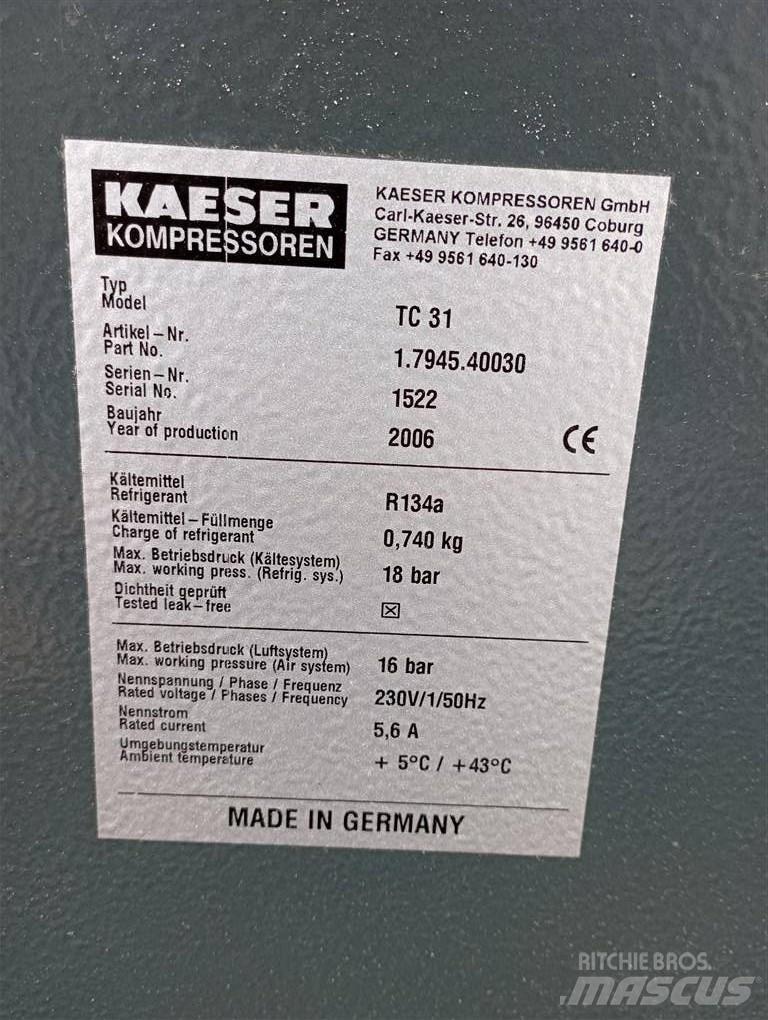 Kaeser TC31 Kompresori
