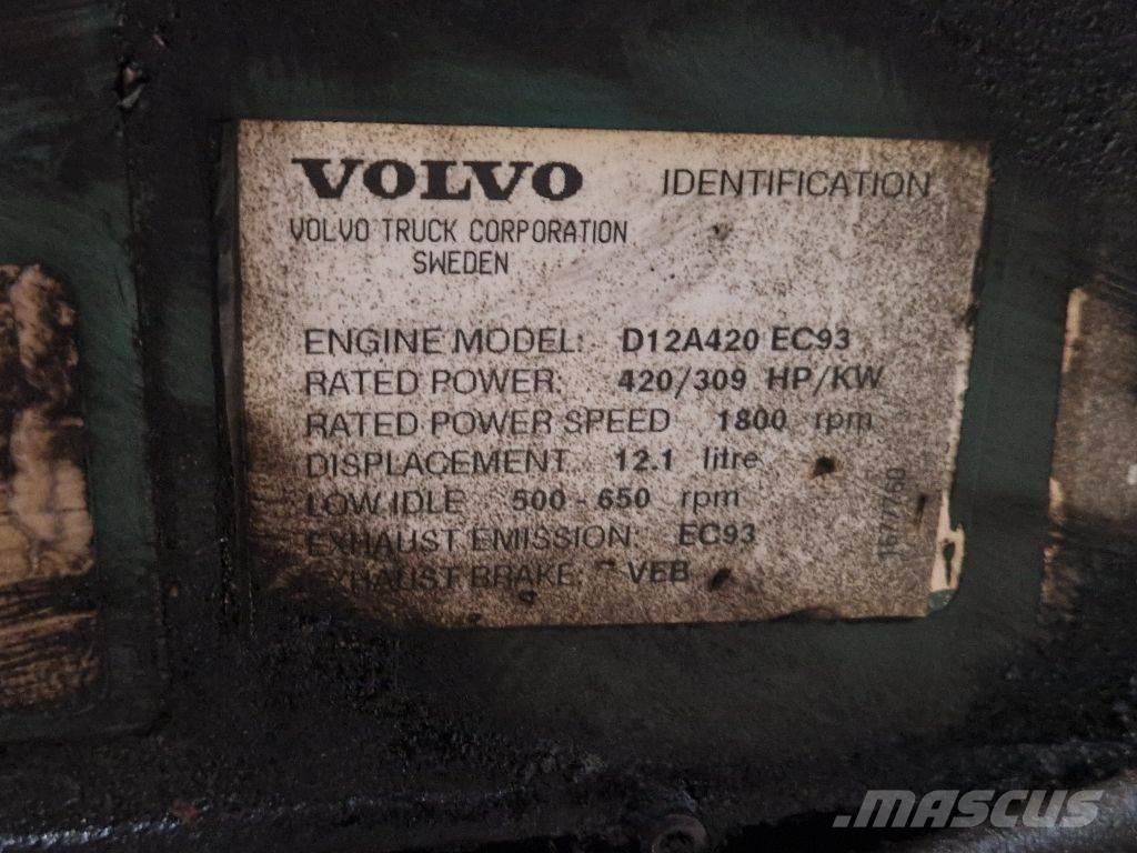 Volvo D12A420 Kargo motori