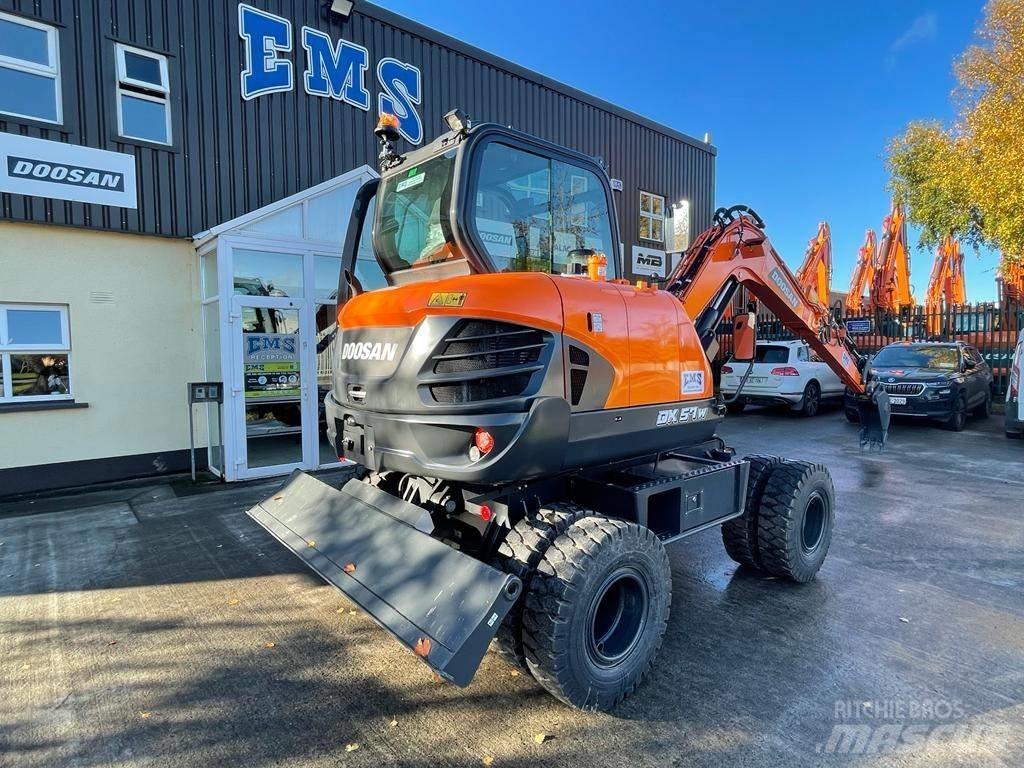Doosan Dx57W-7 Bageri točkaši