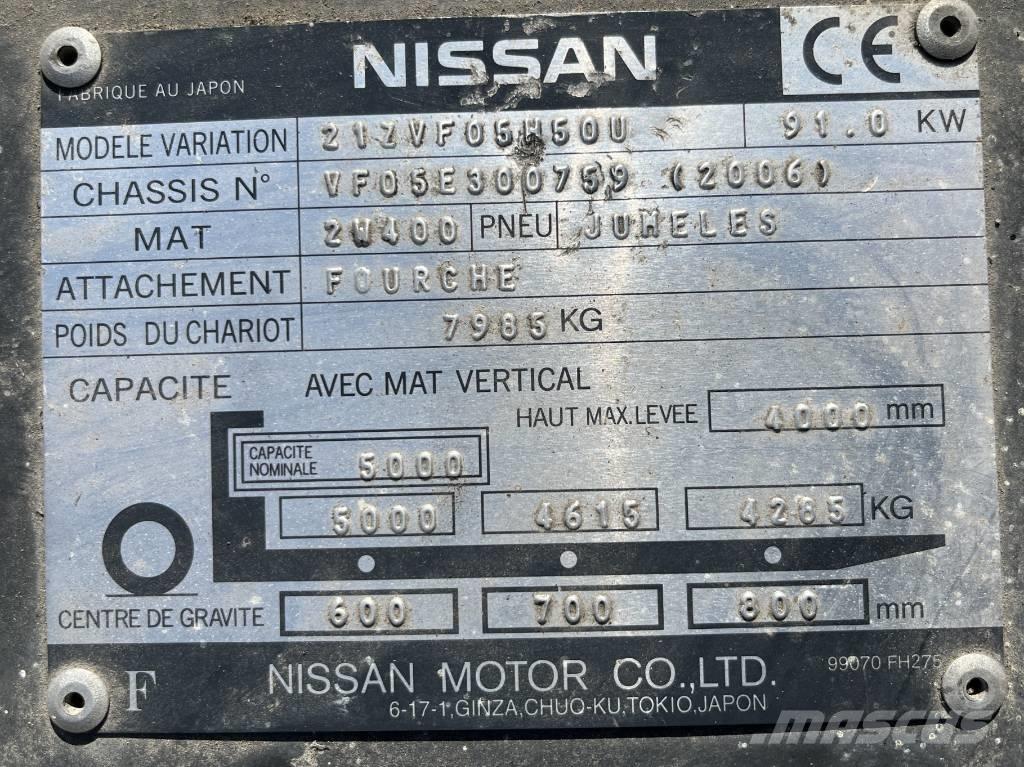 Nissan CABIN W-1038 Kabine i unutrašnjost