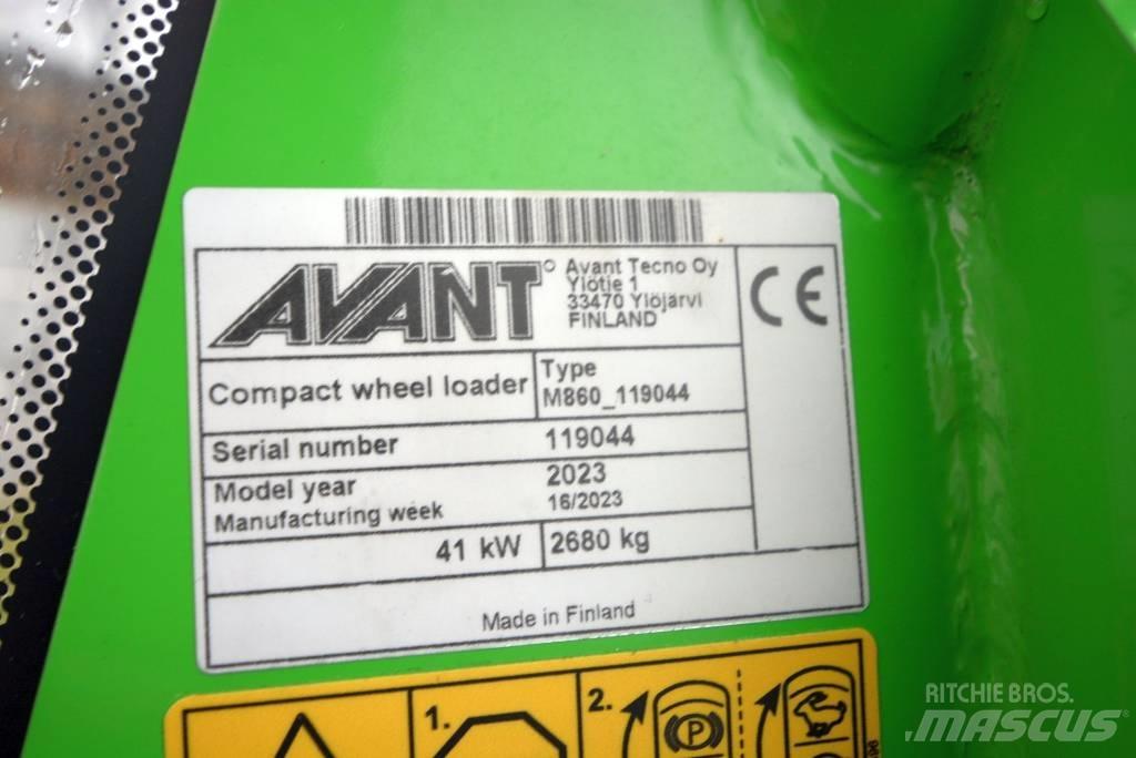 Avant 860 i Mini utovarivači