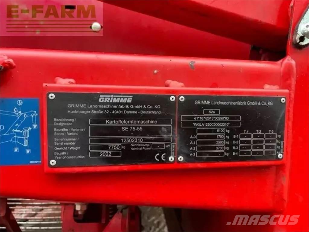 Grimme se 75-55 sb Oprema za krompir - Ostalo