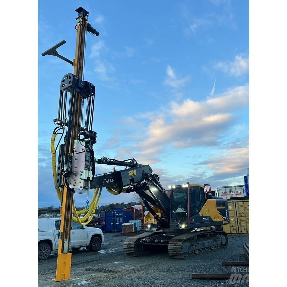 Volvo EC250-D7 Mašine za zabijanje stubova