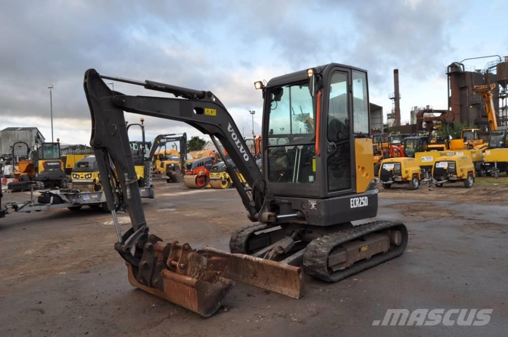Volvo ECR 25 D Mini bageri < 7t