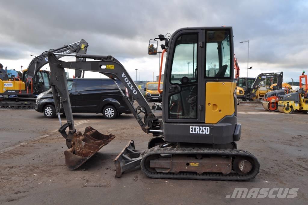 Volvo ECR 25 D Mini bageri < 7t