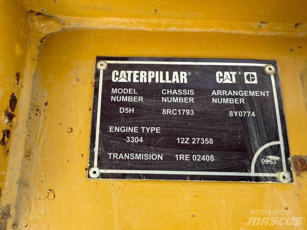 CAT D5H Buldozer Buldožeri guseničari
