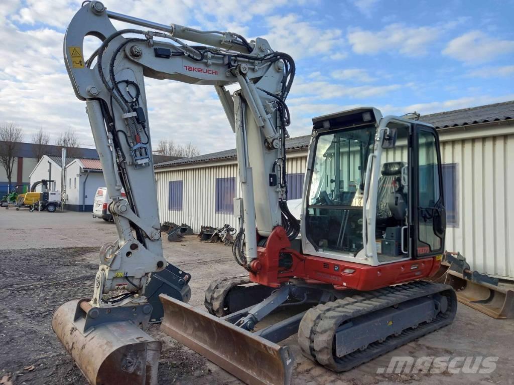 Takeuchi TB 370 CV Midi bageri 7t – 12t