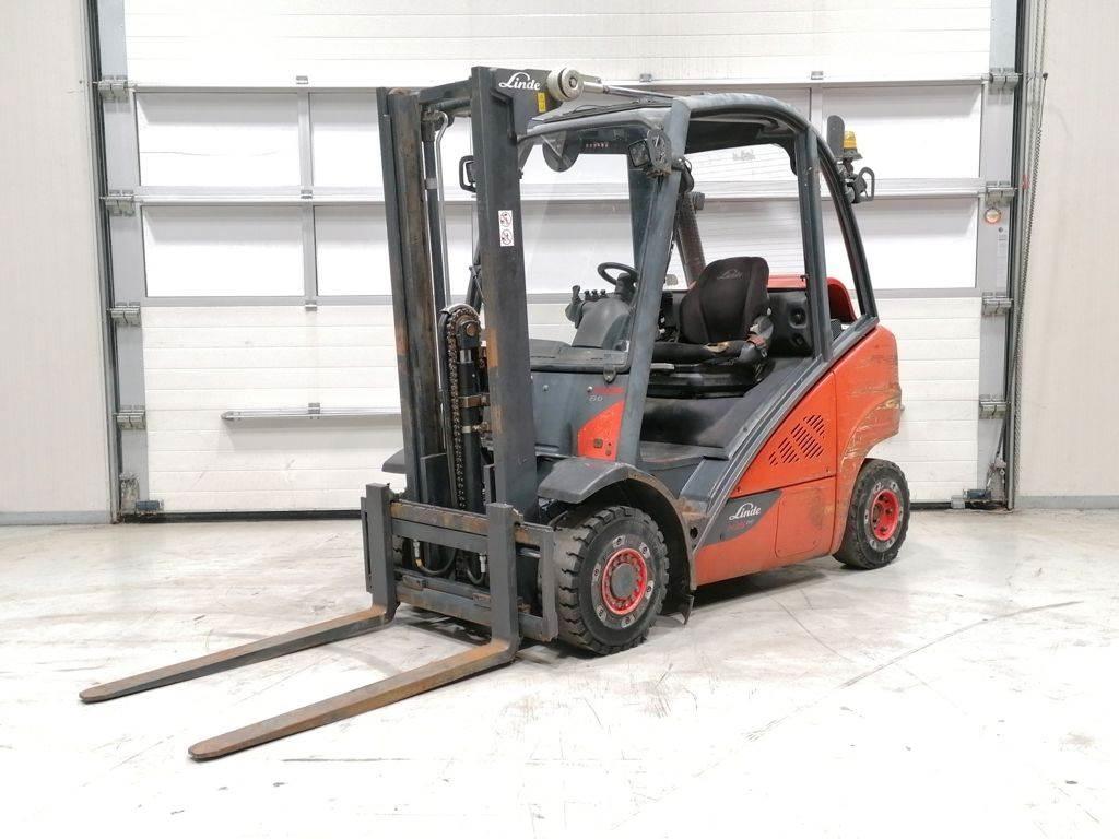 Linde H25T-02 Plinski viljuškari