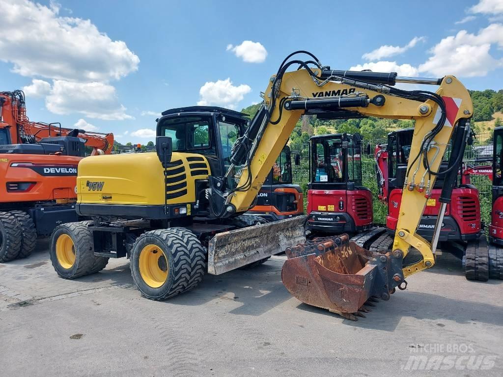 Yanmar B 95 W Bageri točkaši