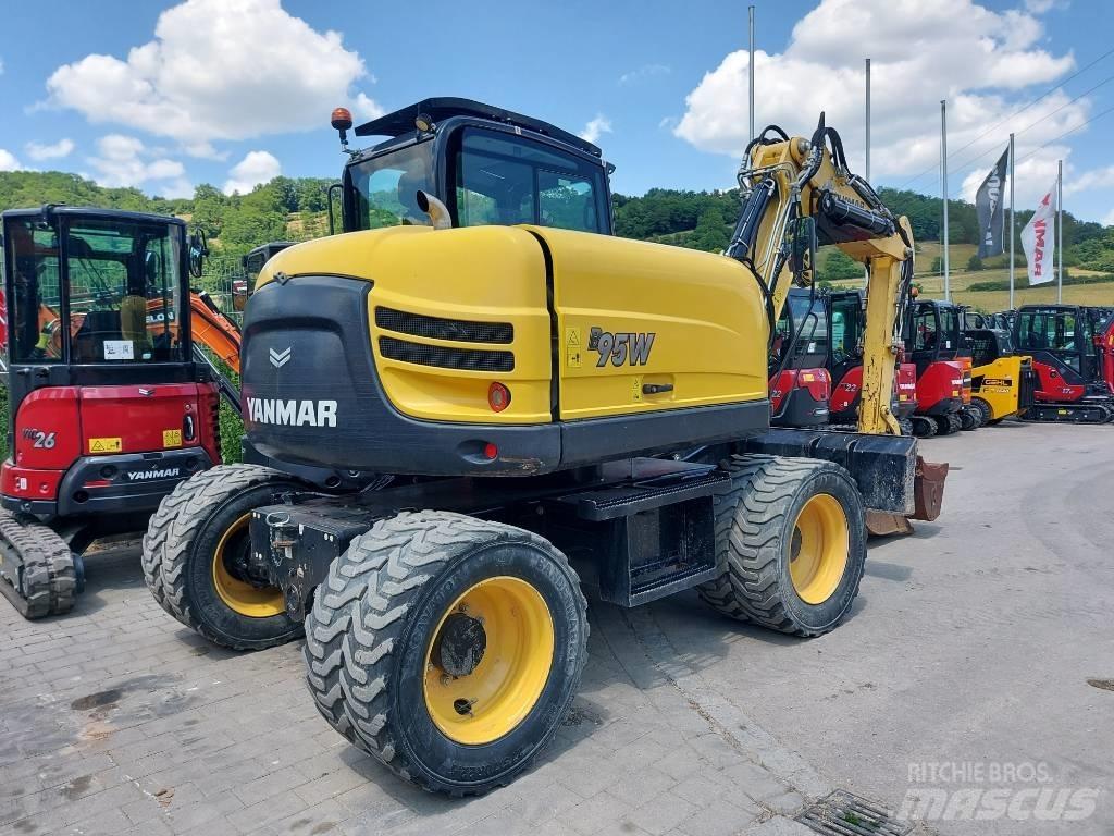 Yanmar B 95 W Bageri točkaši