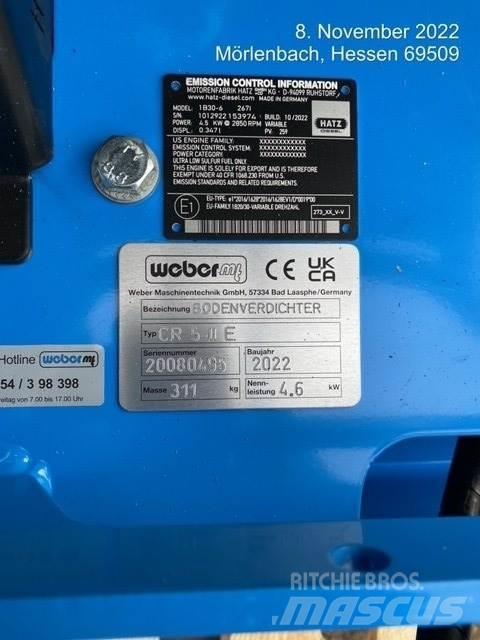 Weber CR5-II E Vibro ploče