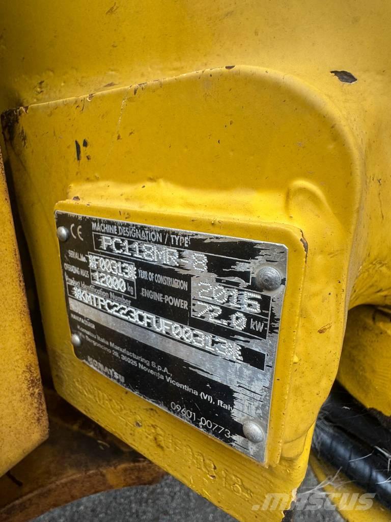 Komatsu PC 118 MR-8 Bageri guseničari