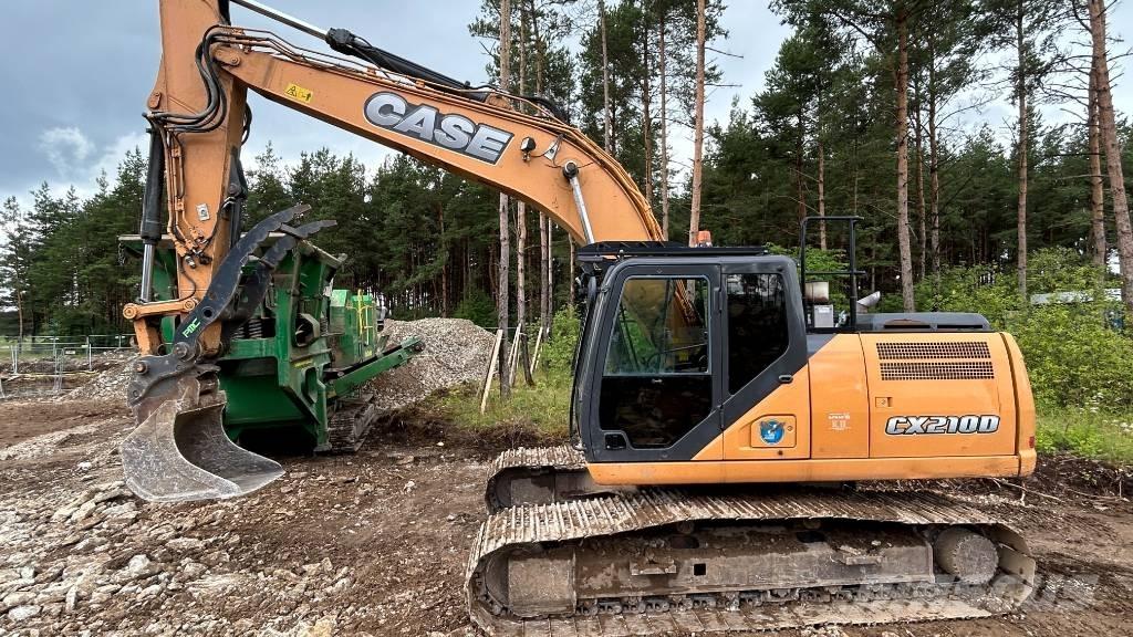 CASE CX 210 D Bageri guseničari