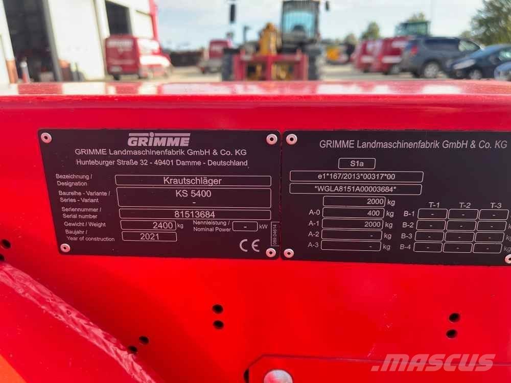 Grimme KS 5400 Oprema za krompir - Ostalo
