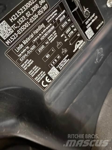 Linde E25/600HL Električni viljuškari