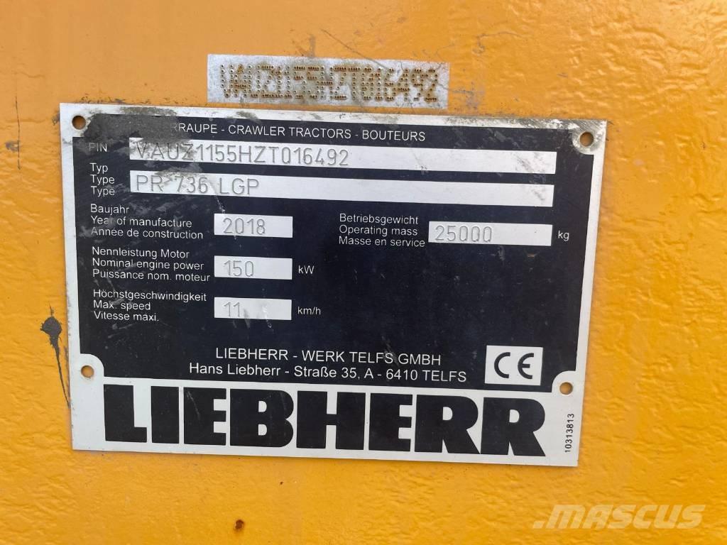 Liebherr PR 736 LGP Buldožeri guseničari