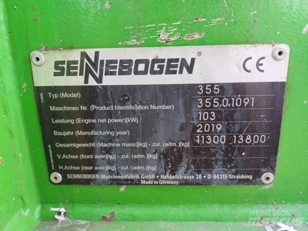 Sennebogen 355E Bageri za prenos primarnih/sekundarnih sirovina