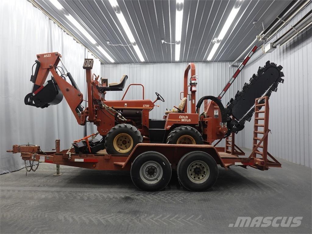 Ditch Witch 5700 Rovokopači freze za kanale Trenčeri