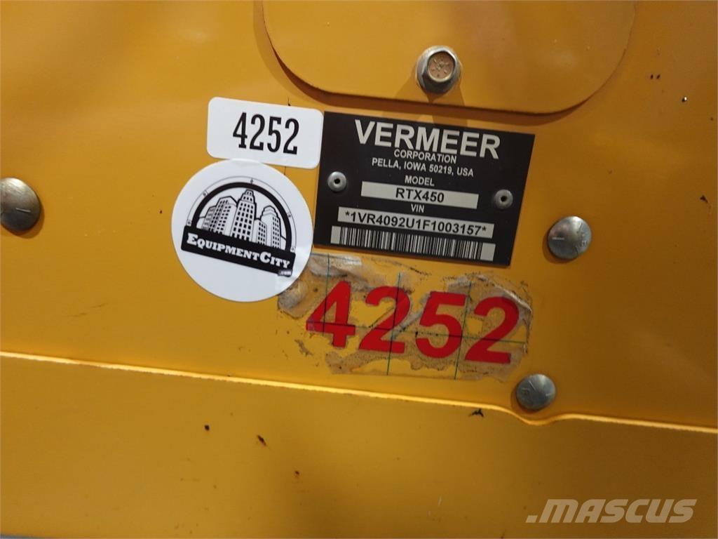 Vermeer RTX450 Rovokopači freze za kanale Trenčeri