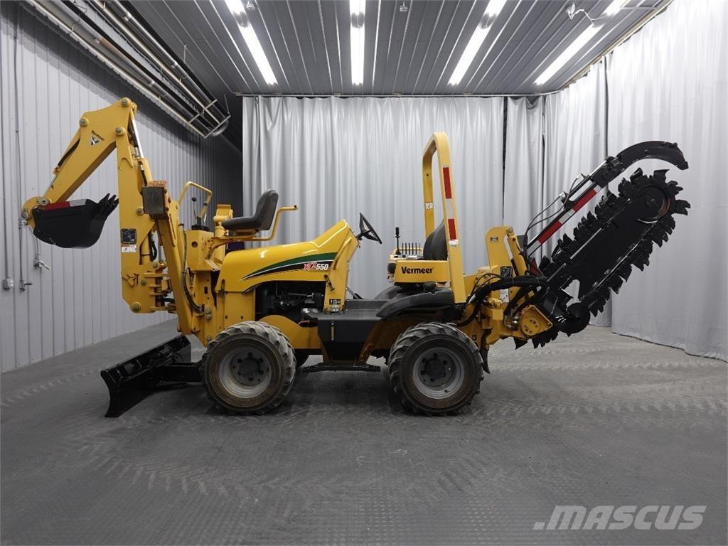 Vermeer RTX550 Rovokopači freze za kanale Trenčeri