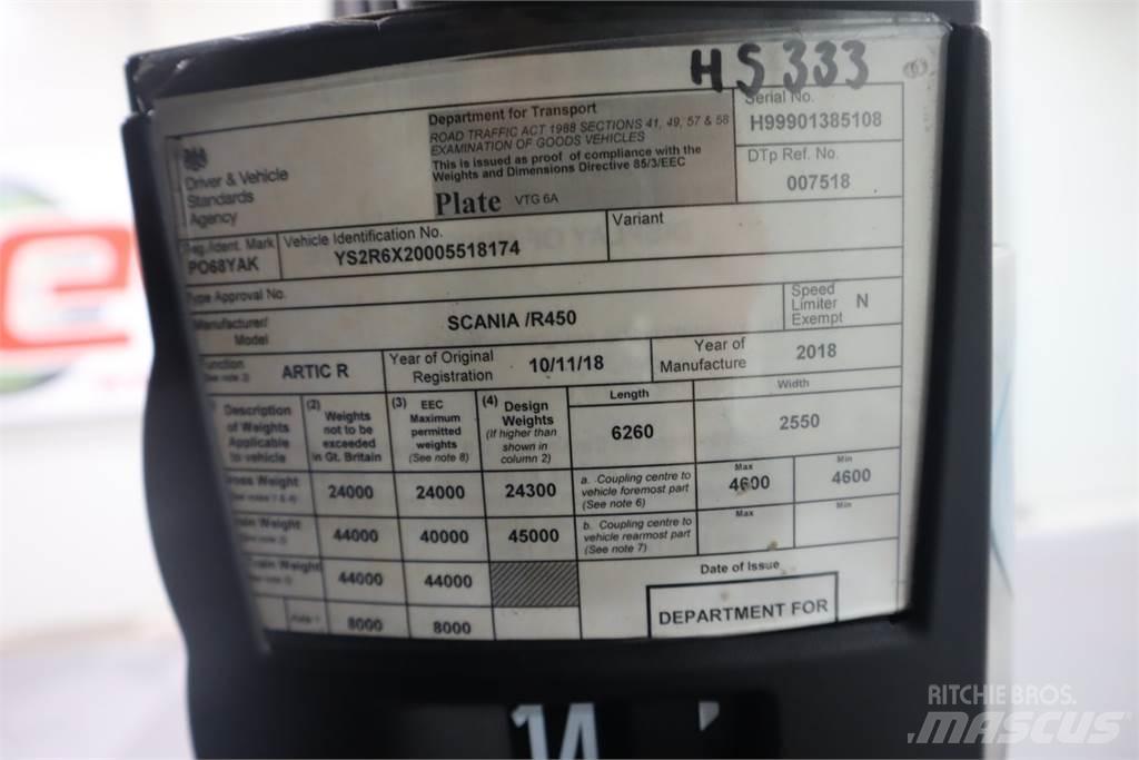 Scania R450 Tegljači