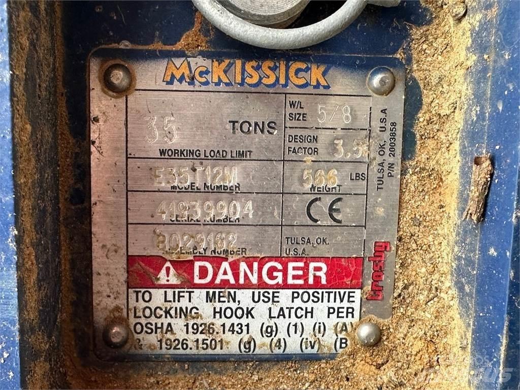  McKissick E35T12M Delovi i oprema za kran