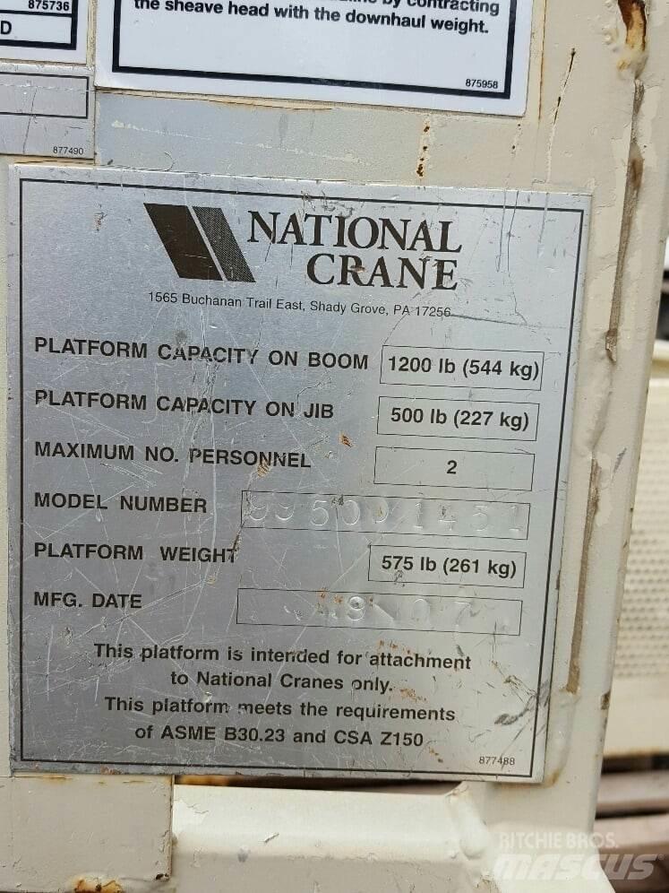 National  Delovi i oprema za kran