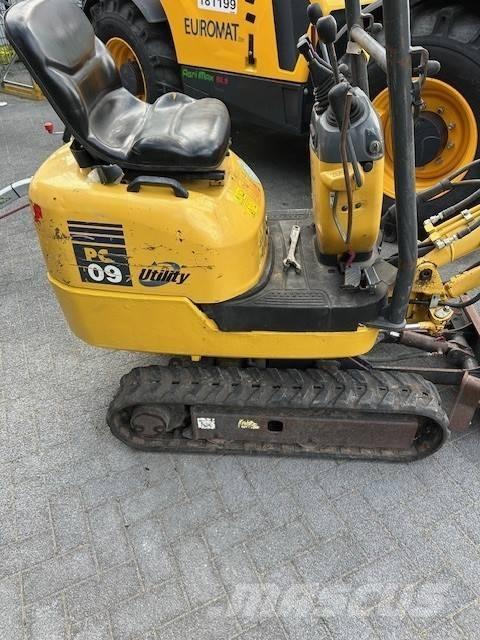 Komatsu PC09-1 Mini bageri < 7t