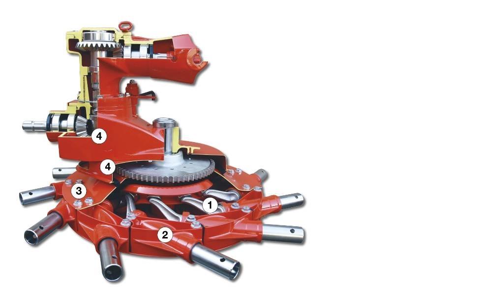 Kuhn GA 8731 Okretači i sakupljači sena